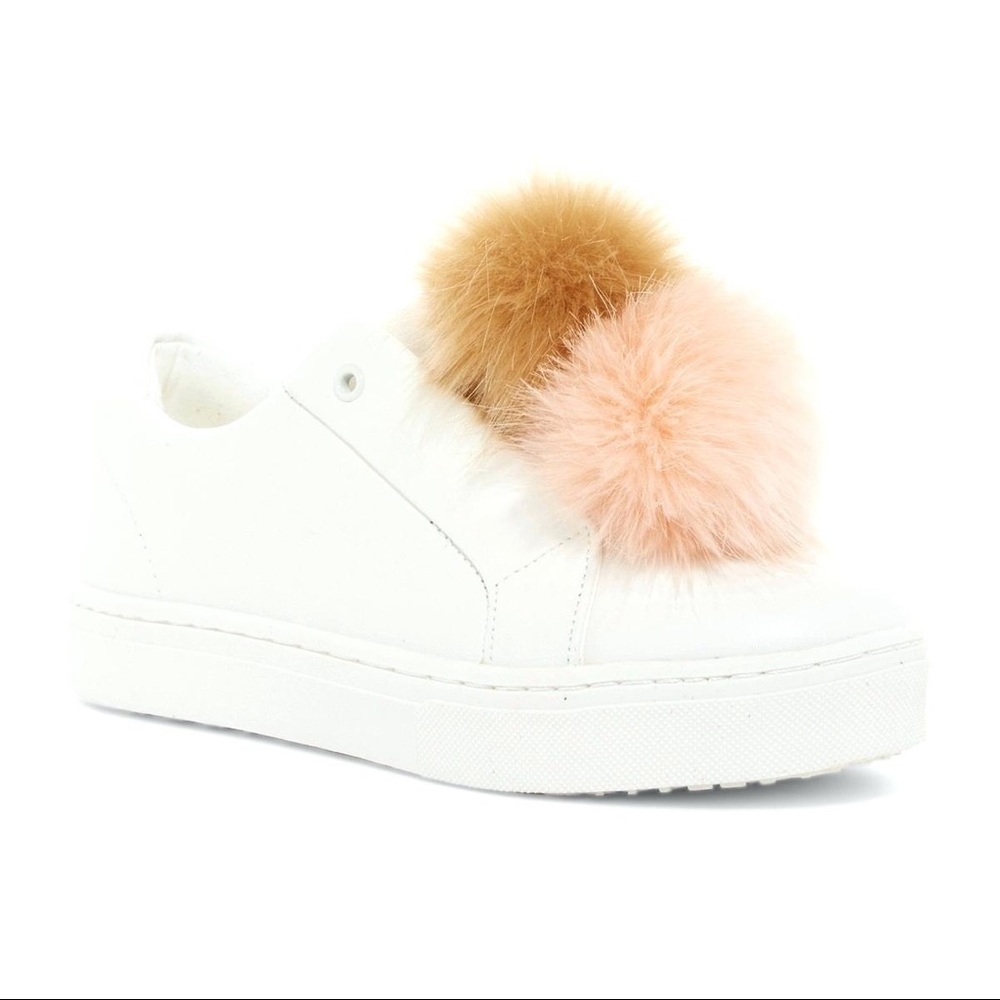 Sam Edelman fur Pom Pom sneakers